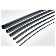 Thin-walled shrink tubing TA37 12-4 PO-X BK 50