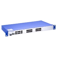 Gigabit Ethernet Switch mit red. Netzteil MACH104-16TX -PoEP-R