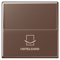 Hotelcard-Schalter mokka o. Schalter-Einsatz A 590 CARD MO