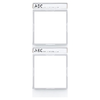 Rahmen 2-f Schriftf. senkr alpinwei AC 582 BFNA WW