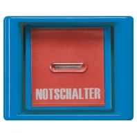 Abdeckung Glasscheibe bl fr Schalter/Taster AS 561 GL BL