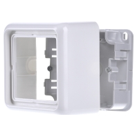 Surface mounted housing 1-gang white CD 581 A WW