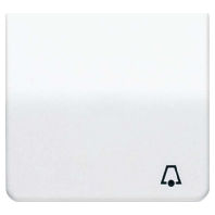 Cover plate for switch/push button grey CD 590 K GR