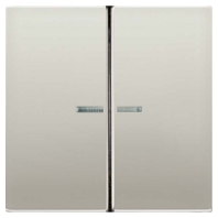 Wippe m.Linsen Mess/antik f.Schalter/Taster ME 2995 KO5 AT