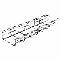 Weitspann-Gitterrinne HDF 105/100 GC