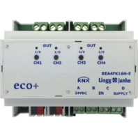 KNX I/O device for bus system 4 inputs - Binary input/output quick 4-way 16A C-load, BEA4FK16-Q