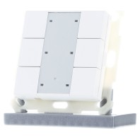 Taster Plus 55 6-fach, Reinwei mat BE-TA55P6.02