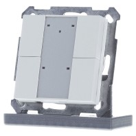 KNX Push Button Plus TS 55 4-fold, White matt finish BE-TA55T4.02