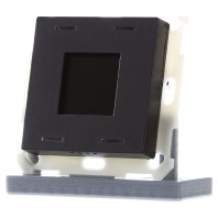 KNX Push Button Smart 55 4-fold with colour display, Black matt BE-TAS550406.01