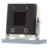 KNX Raumtemperaturregler Smart 55, Schwarz matt SCN-RTR55S06.01