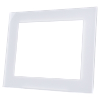 VisuControl, ACC. 10´´ Glass cover frame, white - VCB-10WS.04