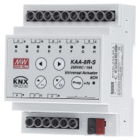 KNX Universal Actuator Secure Version 8fold 16A