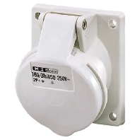 CEE-Panel socket 16A 3p 3h 3214