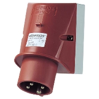 Mounted CEE-plug 16A 4p 6h 336