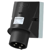 Mounted CEE-plug 32A 4p 7h 349