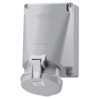 Wanddose 63A,5p,1h,>50V,IP44 3719