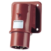 Aufbaustecker 32A,4p,6h,400V,IP44 385
