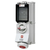 Wanddose DUO HW/VN 32A,4p,3h,400-440V 5946A