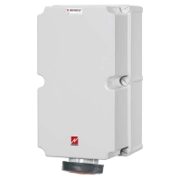 Wanddose 125A,5p,6h,400V,IP67 7026