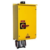 Wandsteckdose DUO 200A,4p,6h,400V,IP55 75231