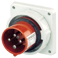 Anbaustecker 16A,4p,6h,400V,IP67 827