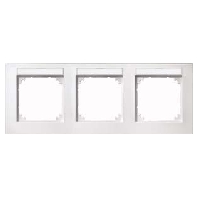 Frame 3-gang white 472319