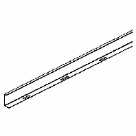 Separation profile for cable tray 3000mm RW 60 E5