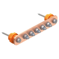 Potentialausgleichsschiene 6xM10 1802 6 CU