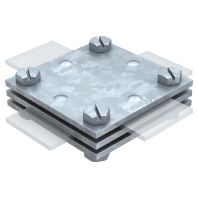 Cross connector lightning protection 256 DIN 40 FT