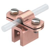 Rebate clamp for lightning protection 270 8-10 CU