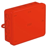 Surface mounted box 125x100mm A 18 HF RO