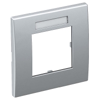 Frame 1-gang aluminium AR45-BF1 AL