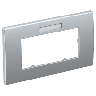 Frame 2-gang aluminium AR45-BF2 AL