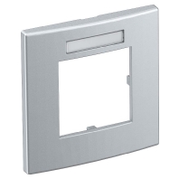 Frame 1-gang aluminium AR45-BSF1 AL