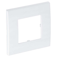 Frame 1-gang grey AR45-F1 SWGR