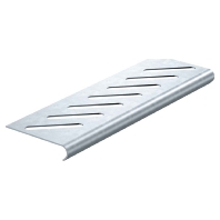 Bottom end plate for cable tray (solid BEB 400 DD