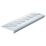 Bottom end plate for cable tray (solid BEB 550 FS