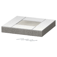 End piece for fire-resistant duct BSK-E091026