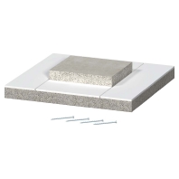 End piece for fire-resistant duct BSK-E120506
