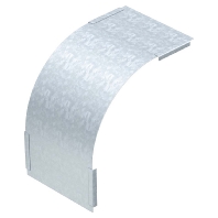 Bend cover for cable tray 600mm DBV 60 600 F FS