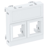 Basic element with central cover plate DTG-02LE AL1