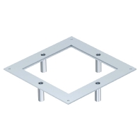 Mounting cover for underfloor duct box DUG 250-3 4SL
