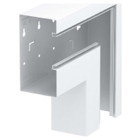 Flat bend for device mount wireway GS-AFF90170RW