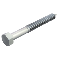 Hexagon head wood screw 6x60mm HHWS 6x60 G
