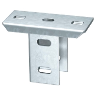Head plate for support/profile rail KUS 5 NOK FT
