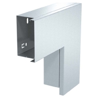 Flat bend for wireway 100x60mm Steel LKM F60100FS