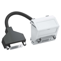 Basic element with central cover plate MTS-DVI F RW1