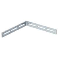 Schlitzband gebogen 20x3mm, St, FT OSG 20x3 FT