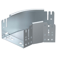 Bend for cable tray (solid wall) RBM 45 115 FS
