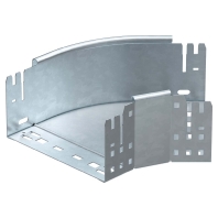 Bend for cable tray (solid wall) RBM 45 120 FT